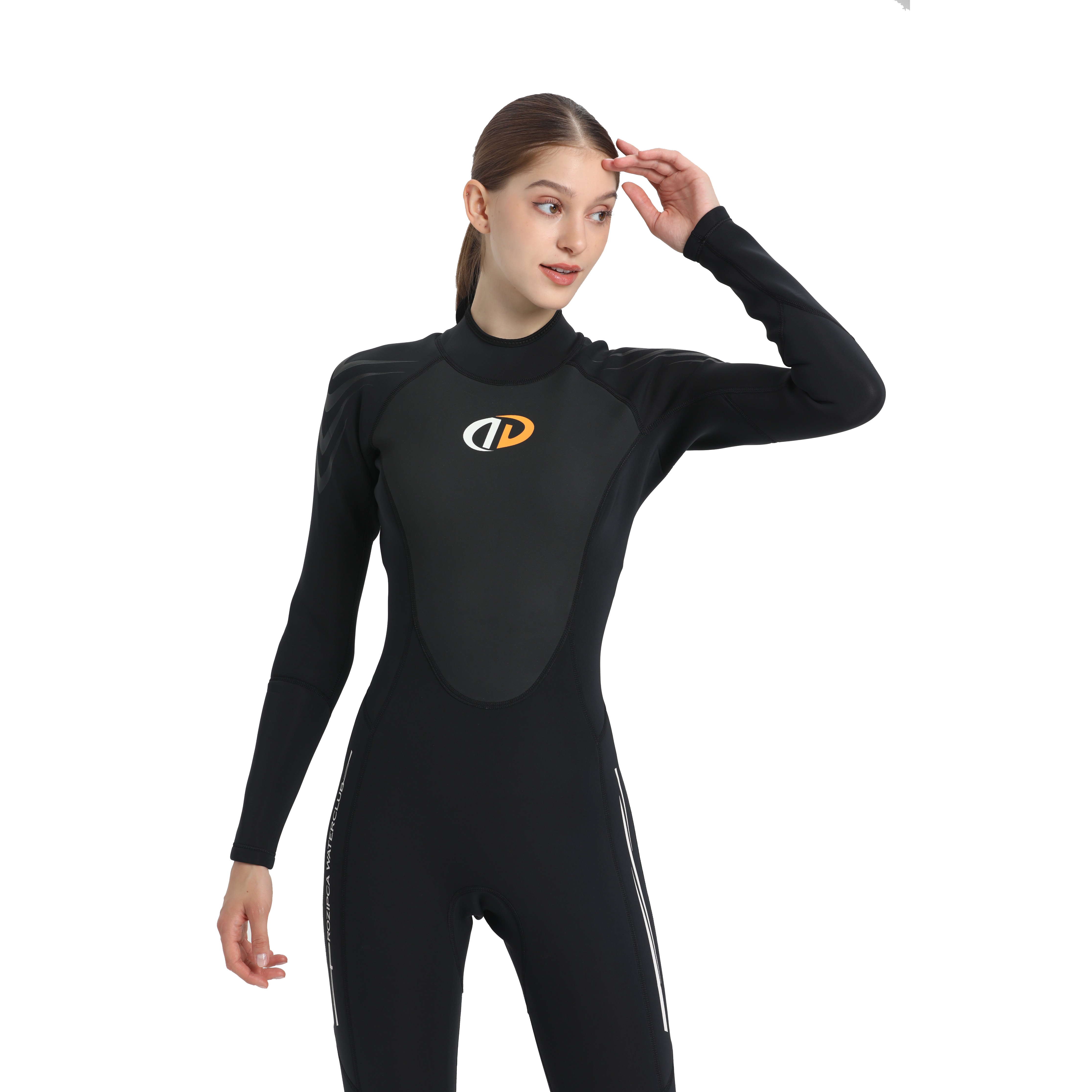 2022 Wholesale Long Sleeve Yamamoto 3Mm Freediving Neoprene Backzip Women Surfing Wetsuit