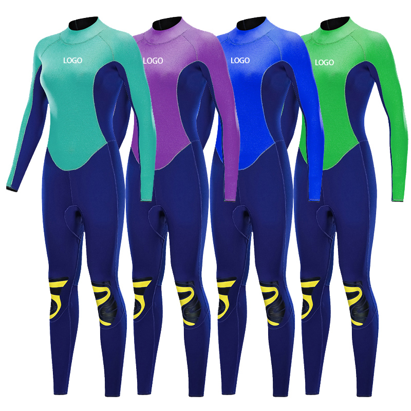 5 Mm Dive Suit Hot Water Diving Semi Dry Surfing 5mm Women Blind Stitch Wetsuit