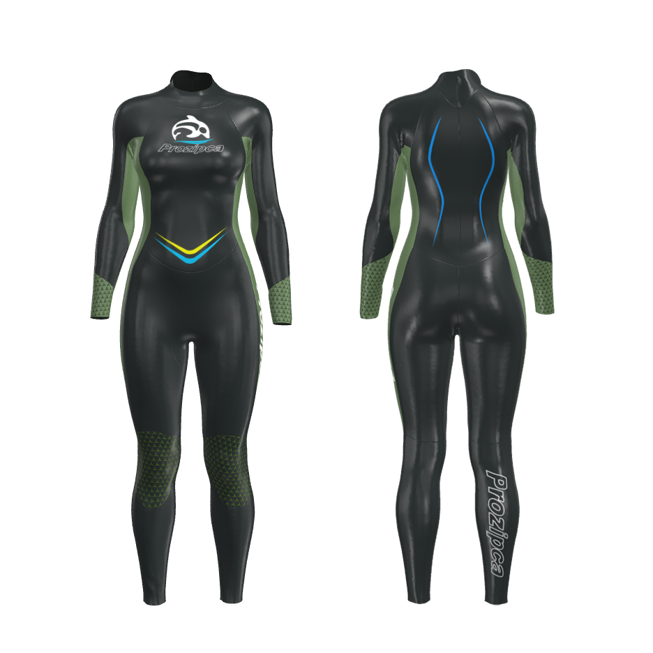 Yamamoto Surf Diving Suit Smooth Skin 2mm Neoprene Long Sleeve Women Triathlon Wetsuit